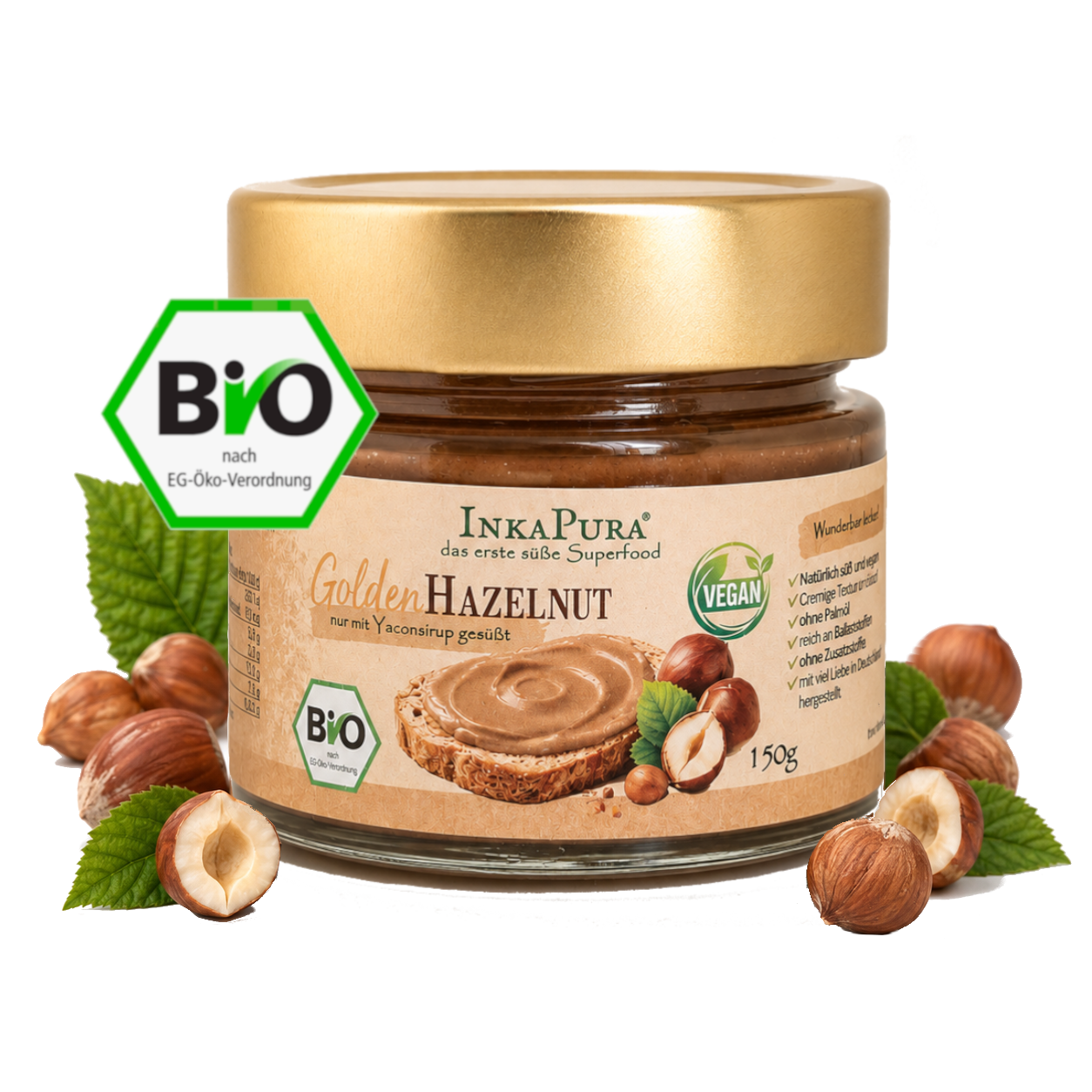 Bio GoldenHazelnut Aufstrich