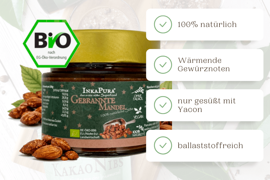 Bio GebrannteMandel Aufstrich - InkaPura