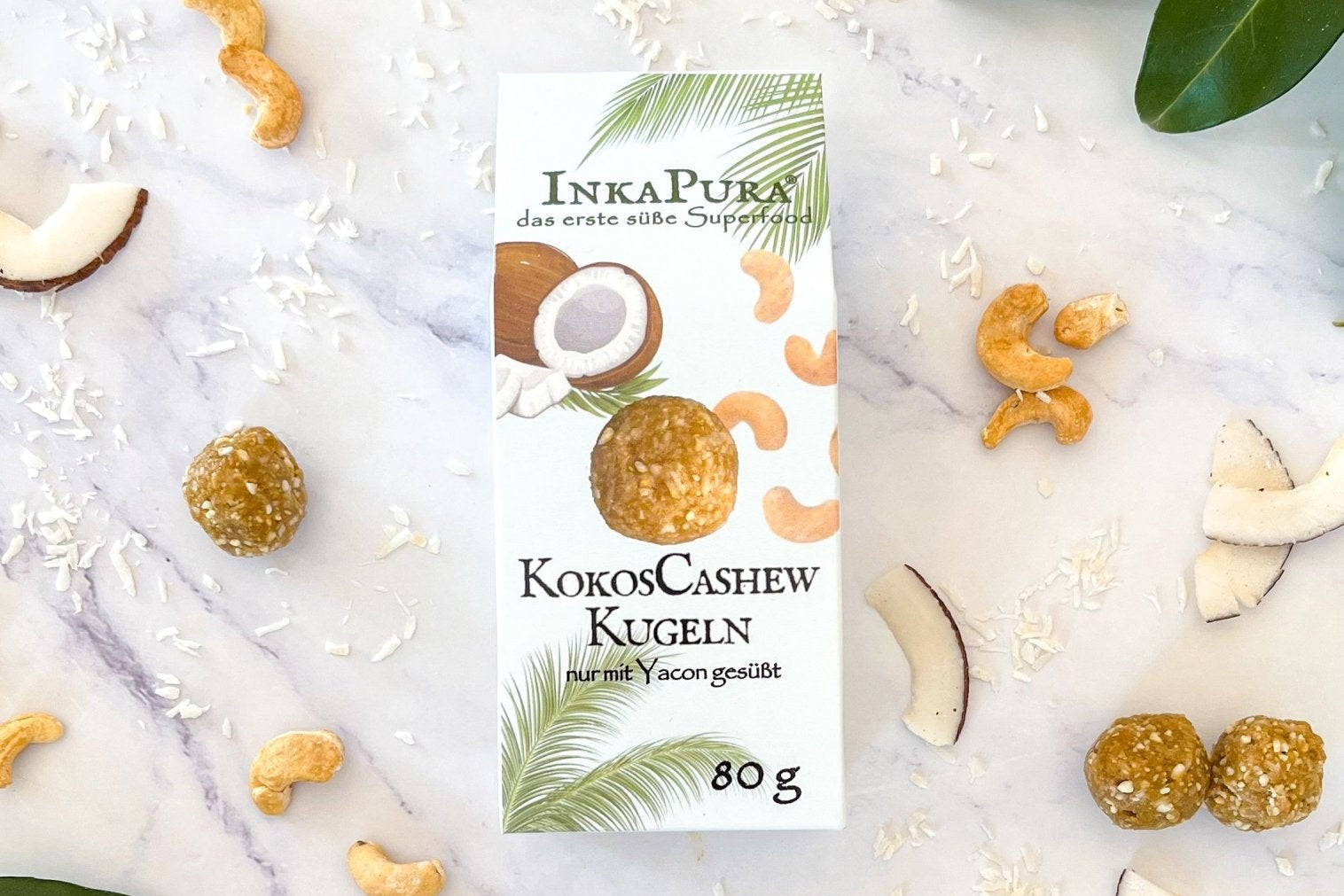 Bio KokosCashew Kugeln - InkaPura