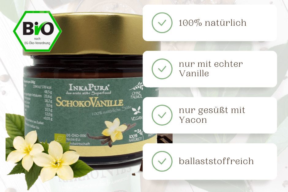 Bio SchokoVanille Aufstrich - InkaPura