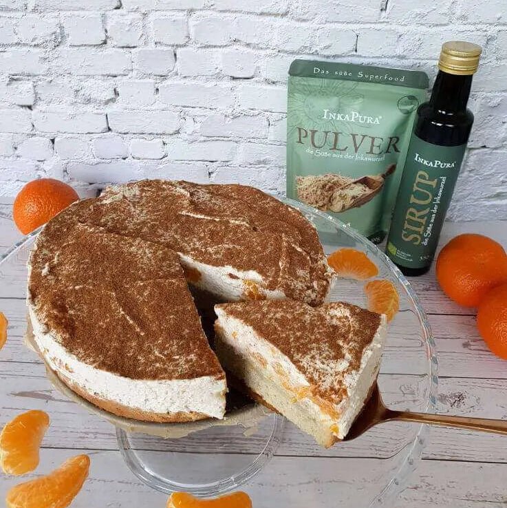 Mandarinen-Schmand-Kuchen - InkaPura