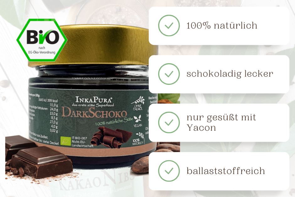 Bio DarkSchoko Aufstrich - InkaPura