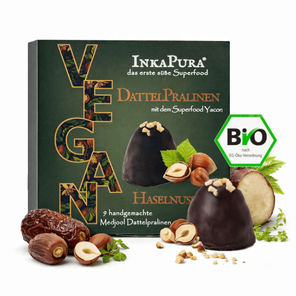 Bio Dattelpralinen Haselnuss - InkaPura