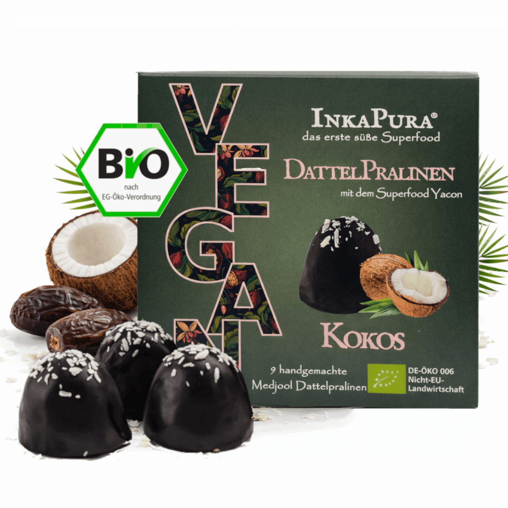 Bio Dattelpralinen Kokos - InkaPura