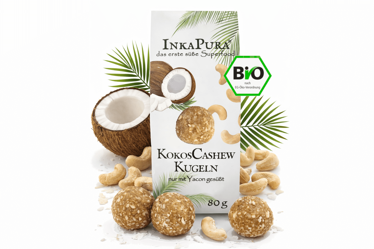Bio KokosCashew Kugeln - InkaPura