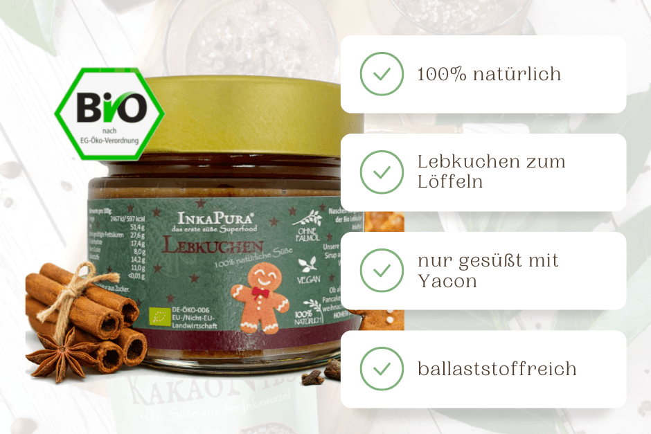 Bio Lebkuchen Aufstrich - InkaPura