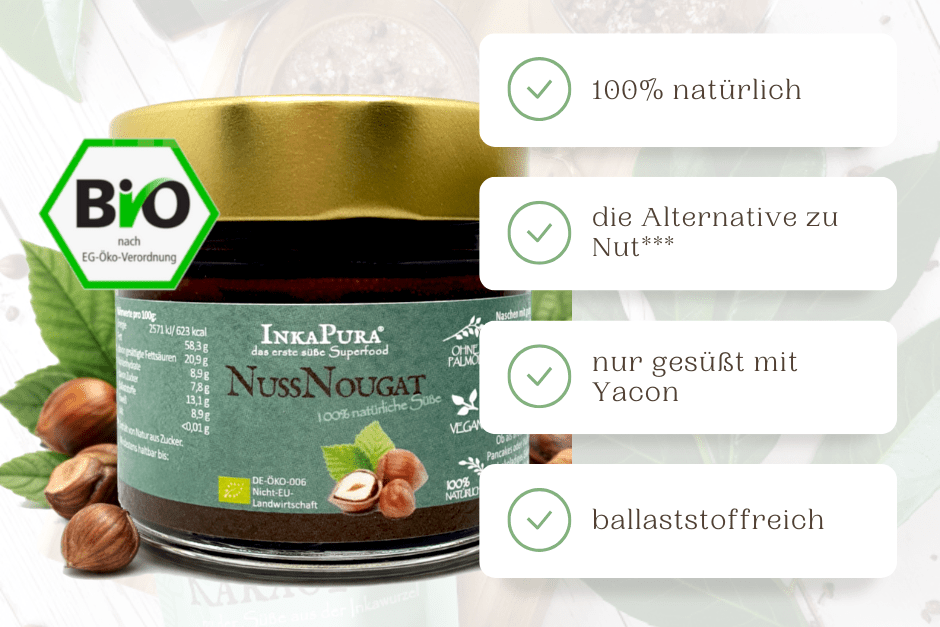 Bio NussNougat Aufstrich - InkaPura