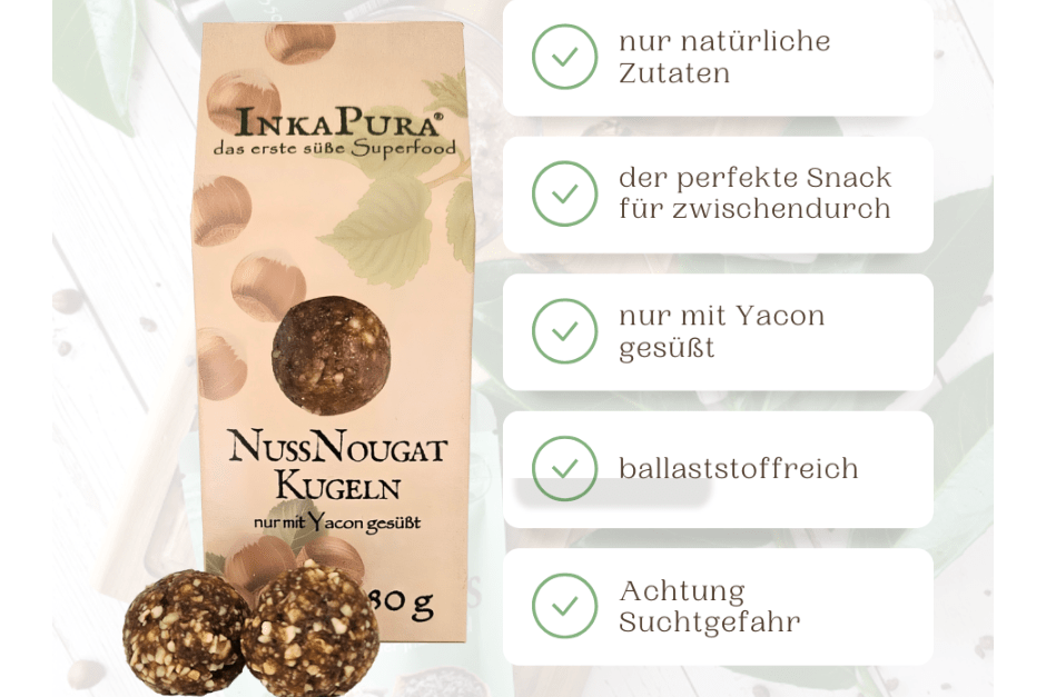 Bio NussNougat Kugeln - InkaPura
